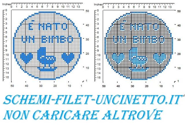 fiocco nascita rotondo è nato un bimbo