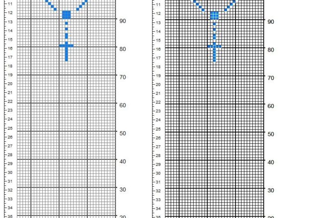 sacchettino porta rosario schema filet uncinetto gratis